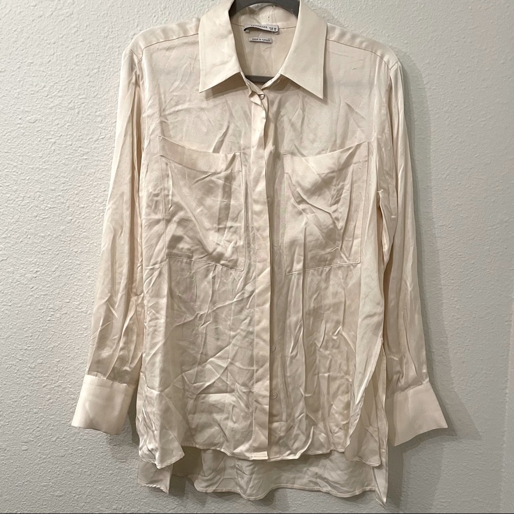 Stunning RESERVED Cream Blouse!!
